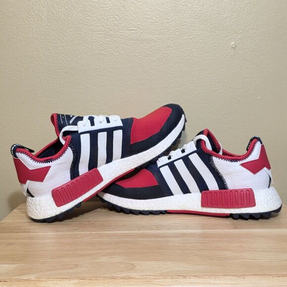 White Mountaineering x Adidas NMD Trail Red Navy BA7519 Men\'s Size 10 main image 4